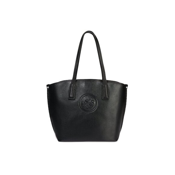 BRIGHTON Viviana Ferrara Black Large Tote Bag Style H38113...